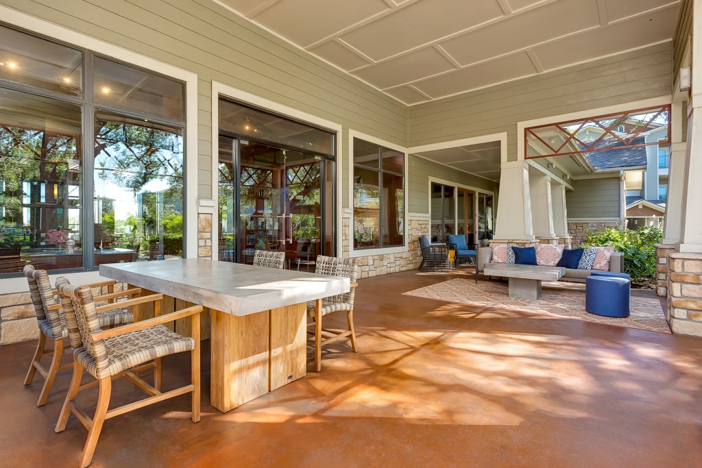 outside patio