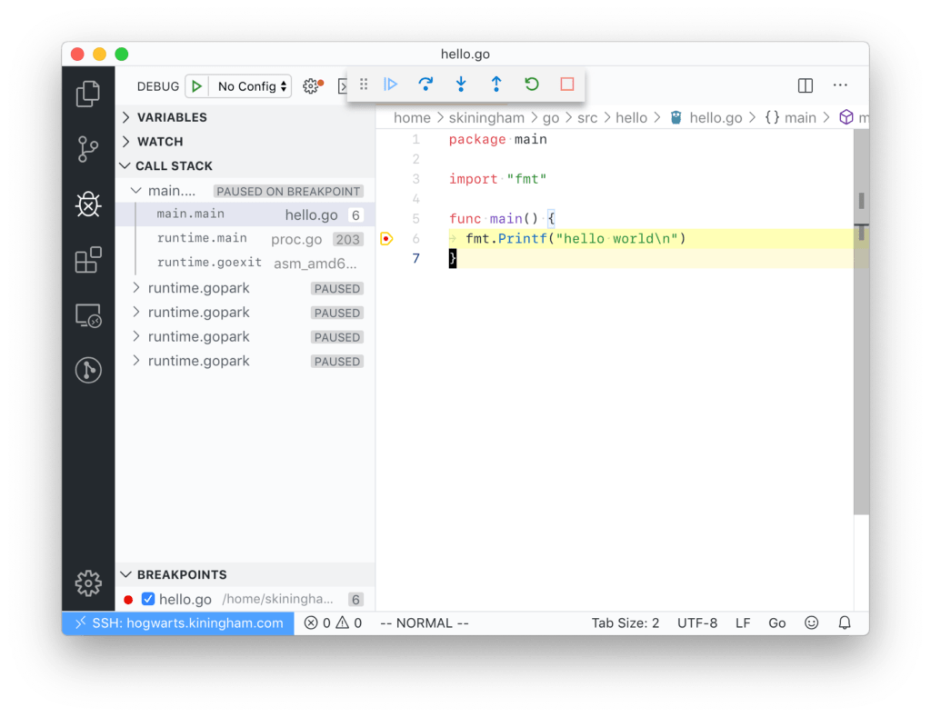 Step 4 VS Remote Development