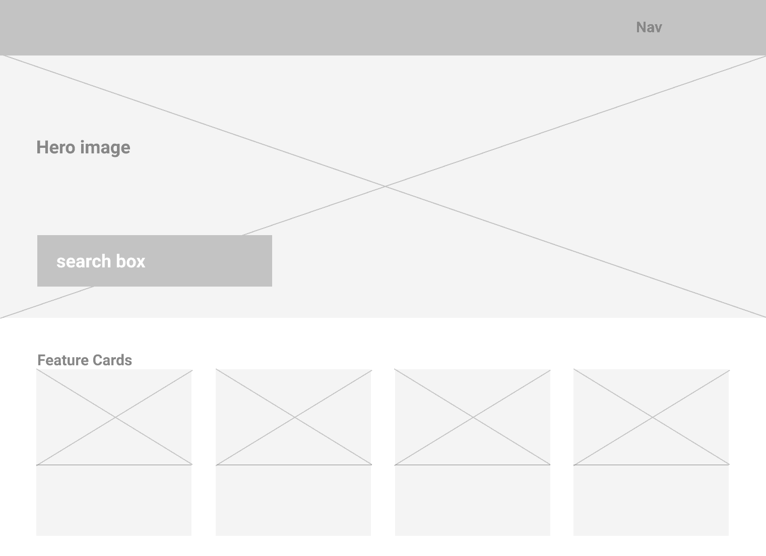 Low Fidelity Wireframes