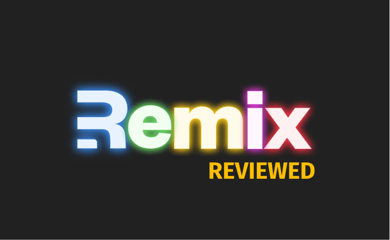 Remix – Web Standards Are Cool Again
