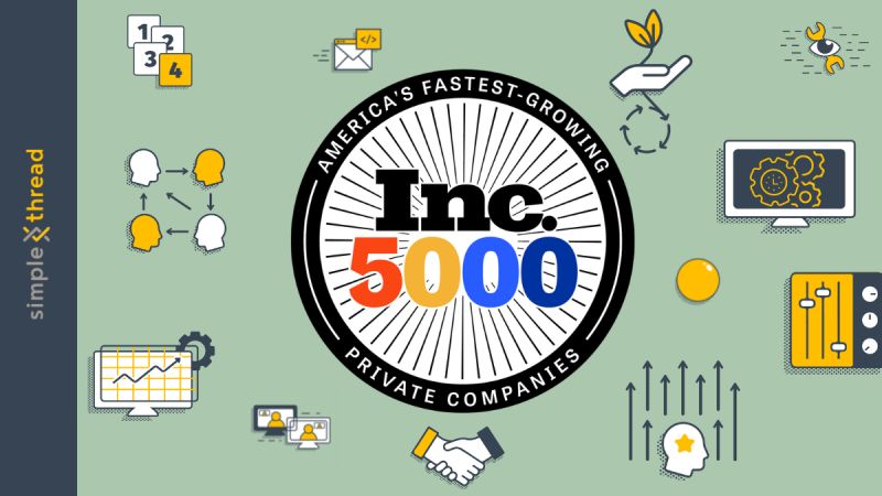 Simple Thread named to Inc. 5000 Fastest Growing List for 2022