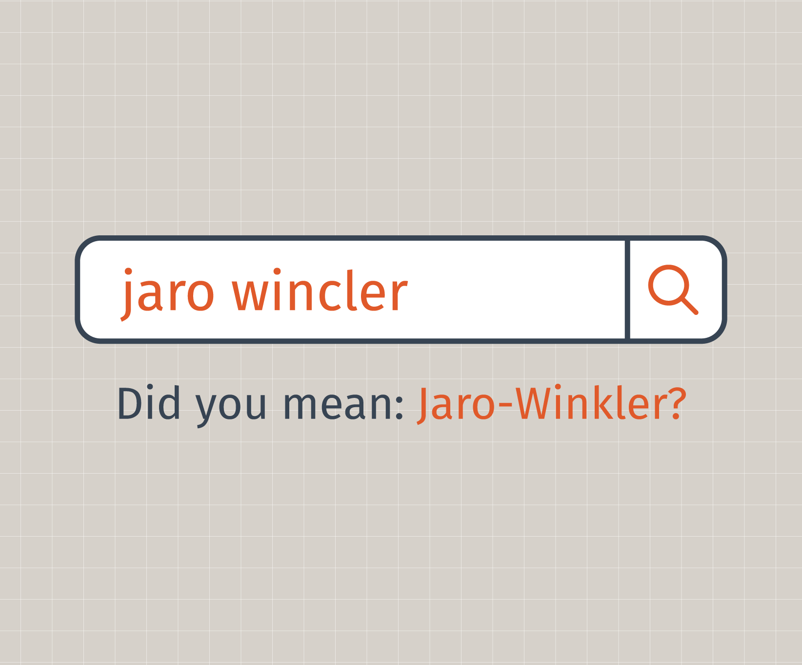Did you mean Jaro-Winkler?