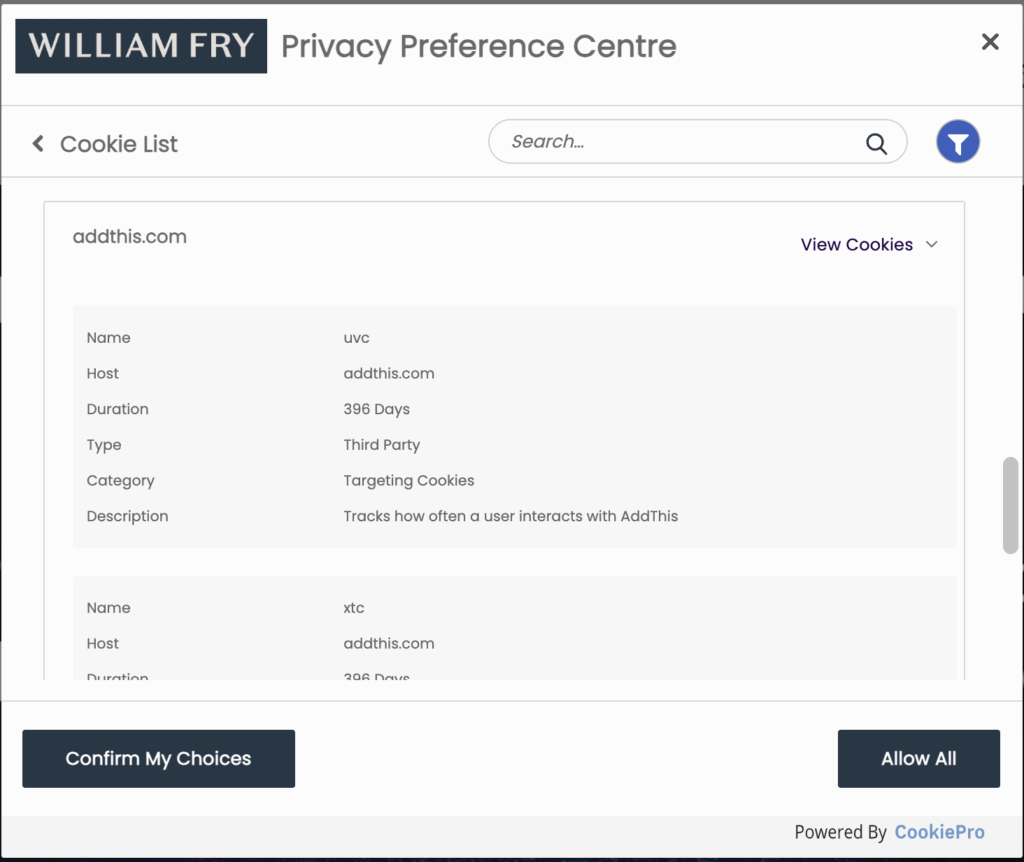Tracking Cookies: AddThis part 2